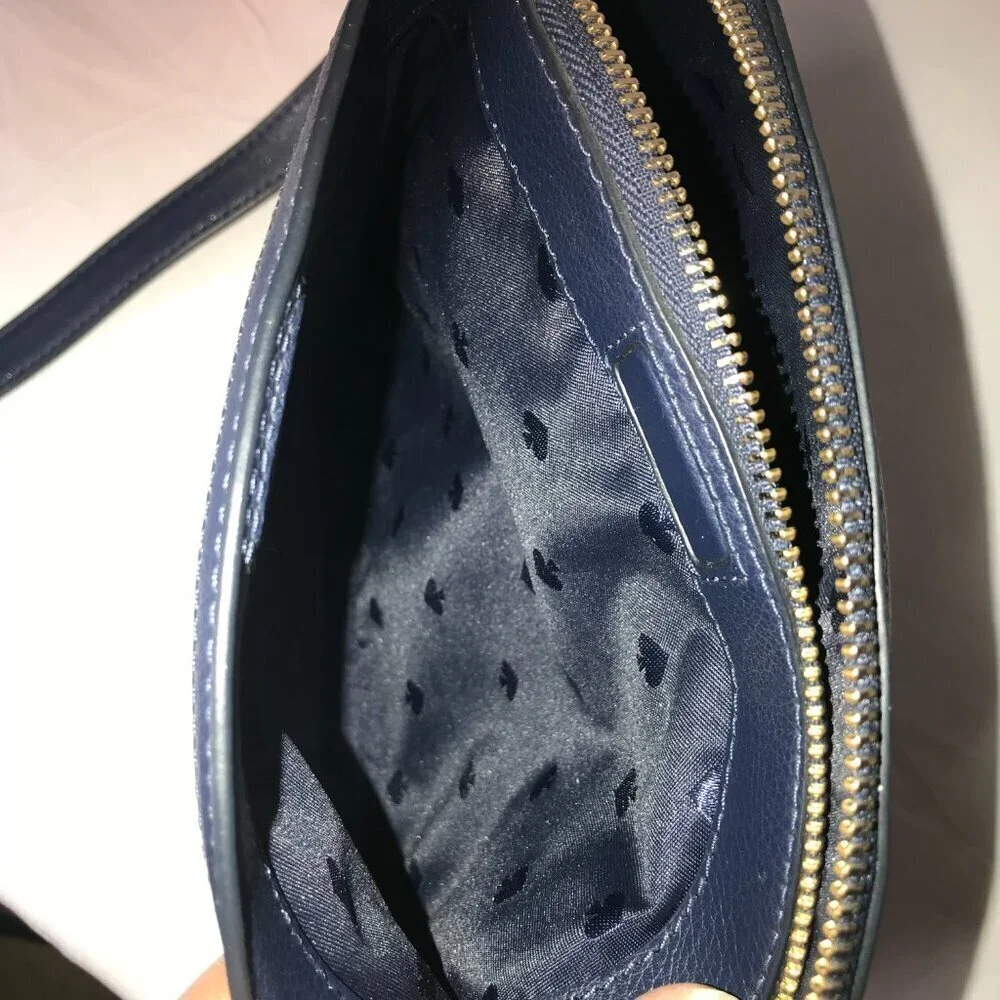 NEW Kate Spade Sylvia Lemon Zest Large Dome Crossbody & Passport holder to match - Picture 13 of 16